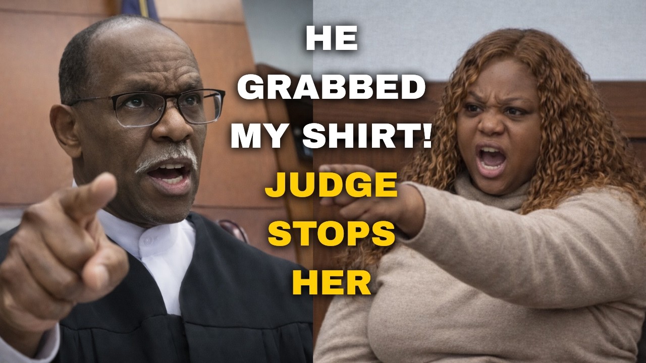 Judge Simpson DEMANDS Proof After “He Was Pulling My Shirt!”