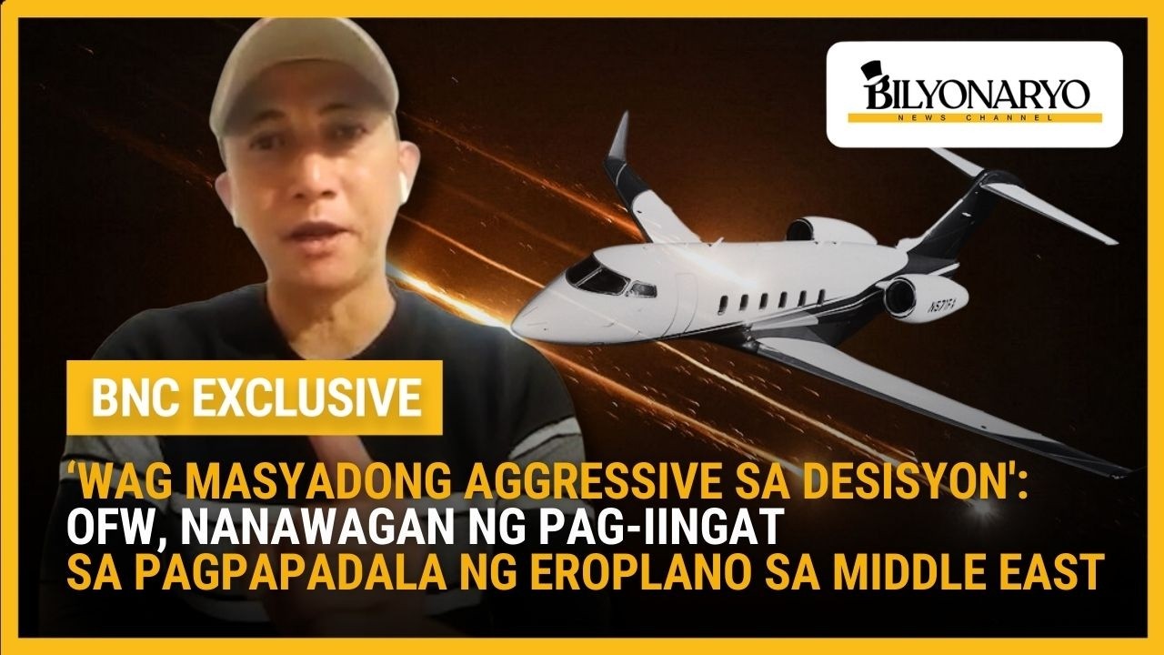 OFW sa Israel, nagbabala sa panganib ng 'missile strikes' sa mga repatriation flight | Agenda