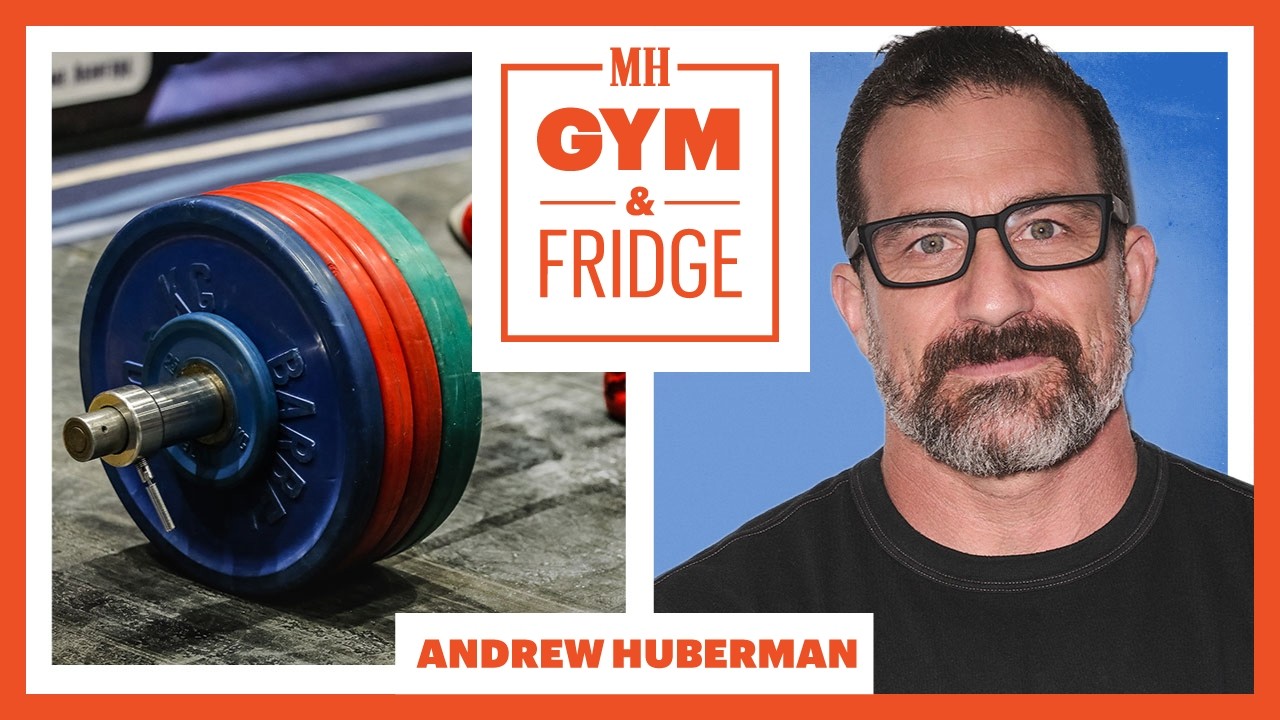 Эндрю Хьюберман показывает свой спортзал и холодильник | Gym & Fridge | Men's Health