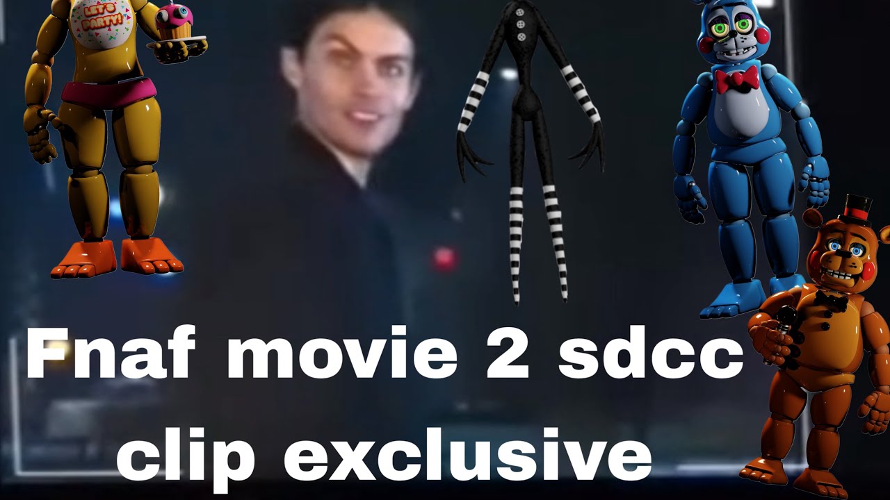 Fnaf movie 2 sdcc exclusive clip (Michael Afton) #fnaf #fnafmovie2 #sdcc #jazwares