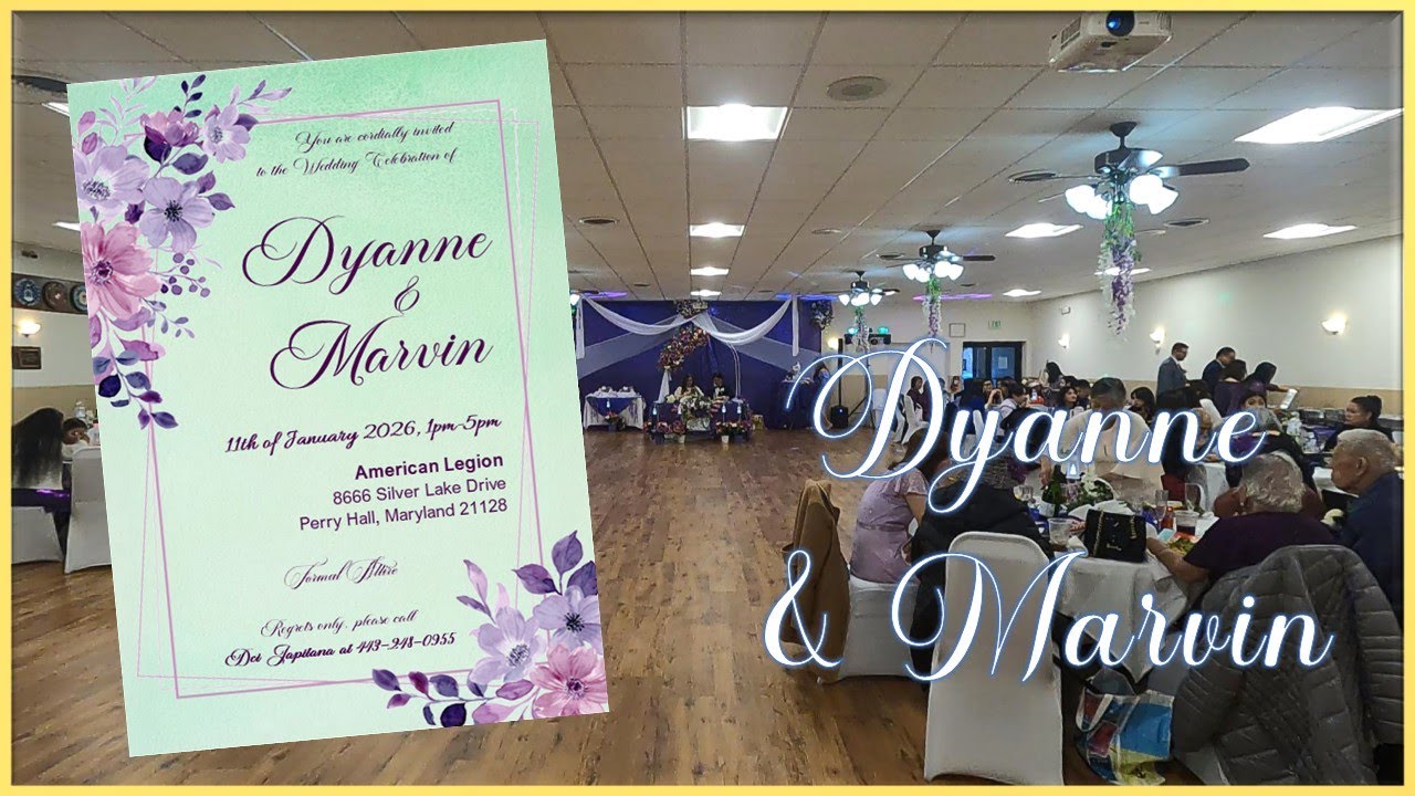 Dyanne & Marvin Wedding 01112026 -GoPro ║Josh&Sarah ║HalukayTV