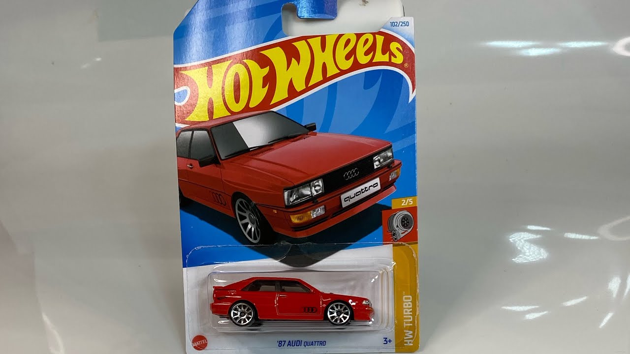 NUEVO ‘87 AUDI QUATTRO. #diecast #diorama164 #unboxing #hotwheels #diorama