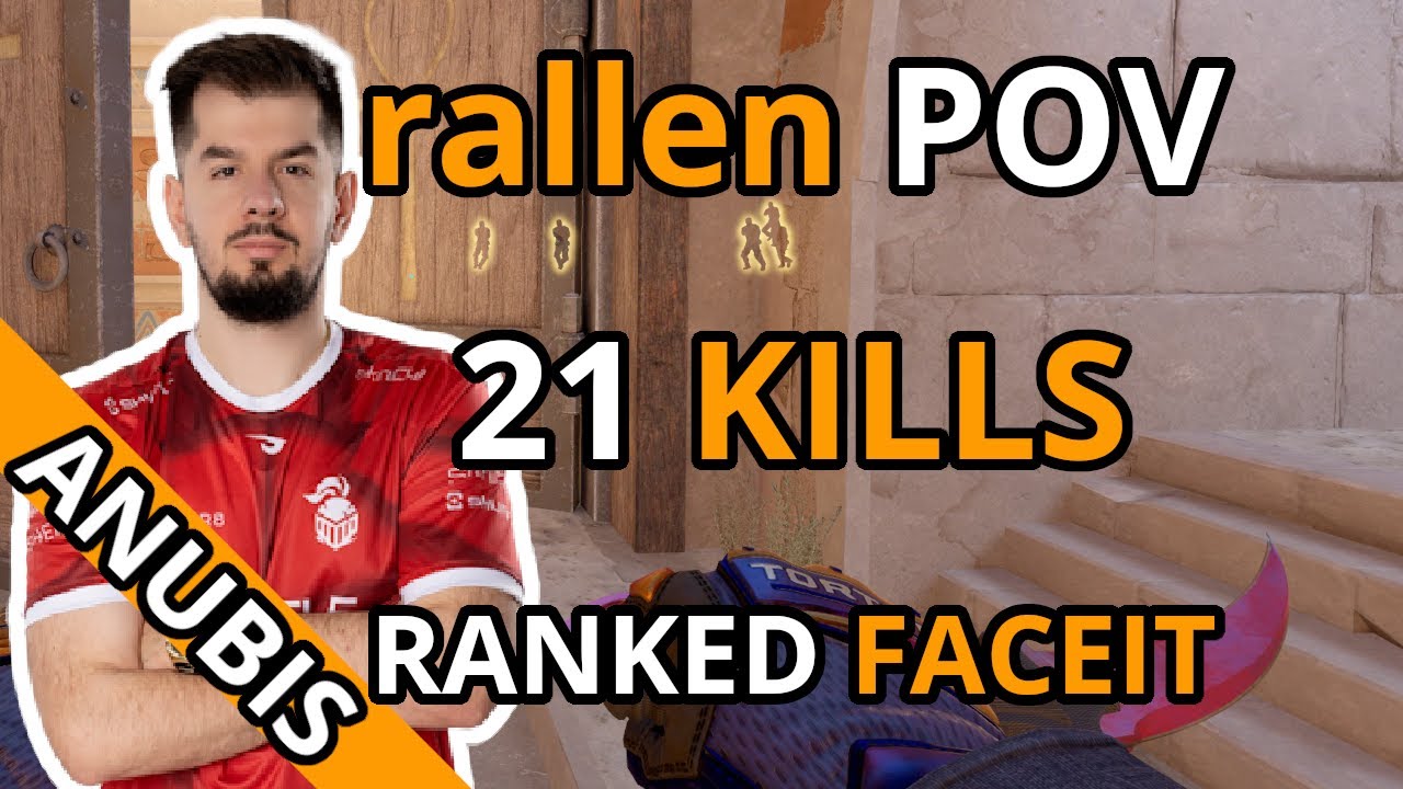 AFTER 10+ YEARS OF PRO CS HE IS BACK ON TOP | rallen POV | FACEIT RANKED