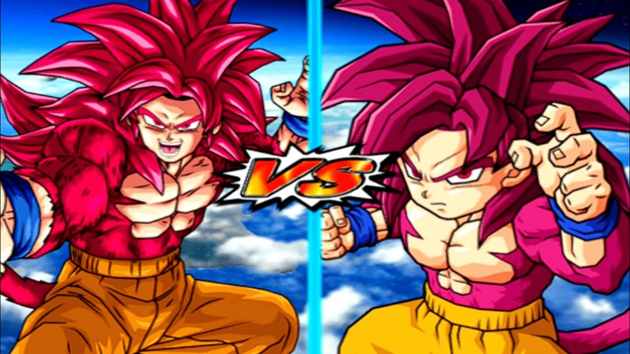 Adultos Ssj 4 Vs Pequeños Ssj 4!! | DBZ Budokai Tenkaichi 3 ISO Daima