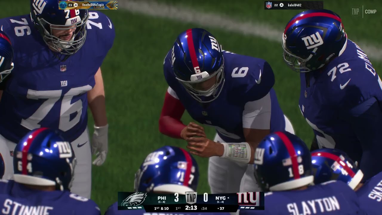 Madden NFL 26_Giants vs Eagles