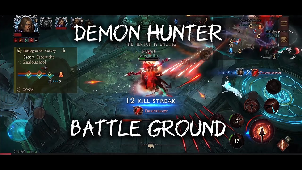 Diablo Immortal PvP | Demon Hunter | Little Fish