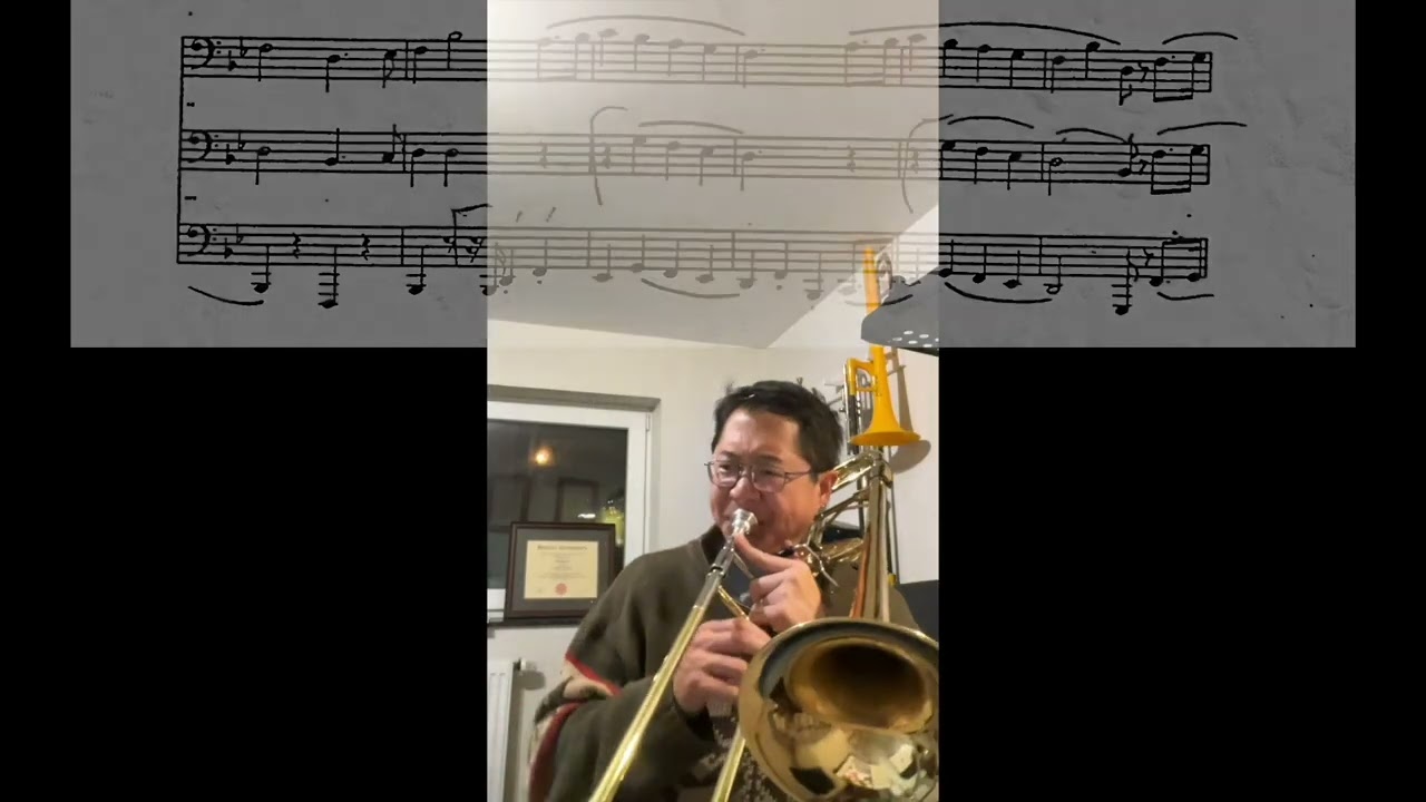 Frosty the Snowman Trombone Trio