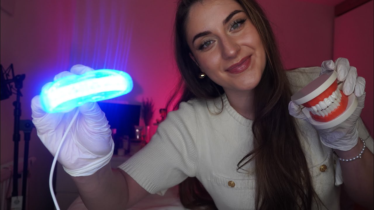 ASMR POV Zahnarzt Behandlung 🦷 Dental Examination, Medical Roleplay, Teeth Cleaning, Arzt RP deutsch