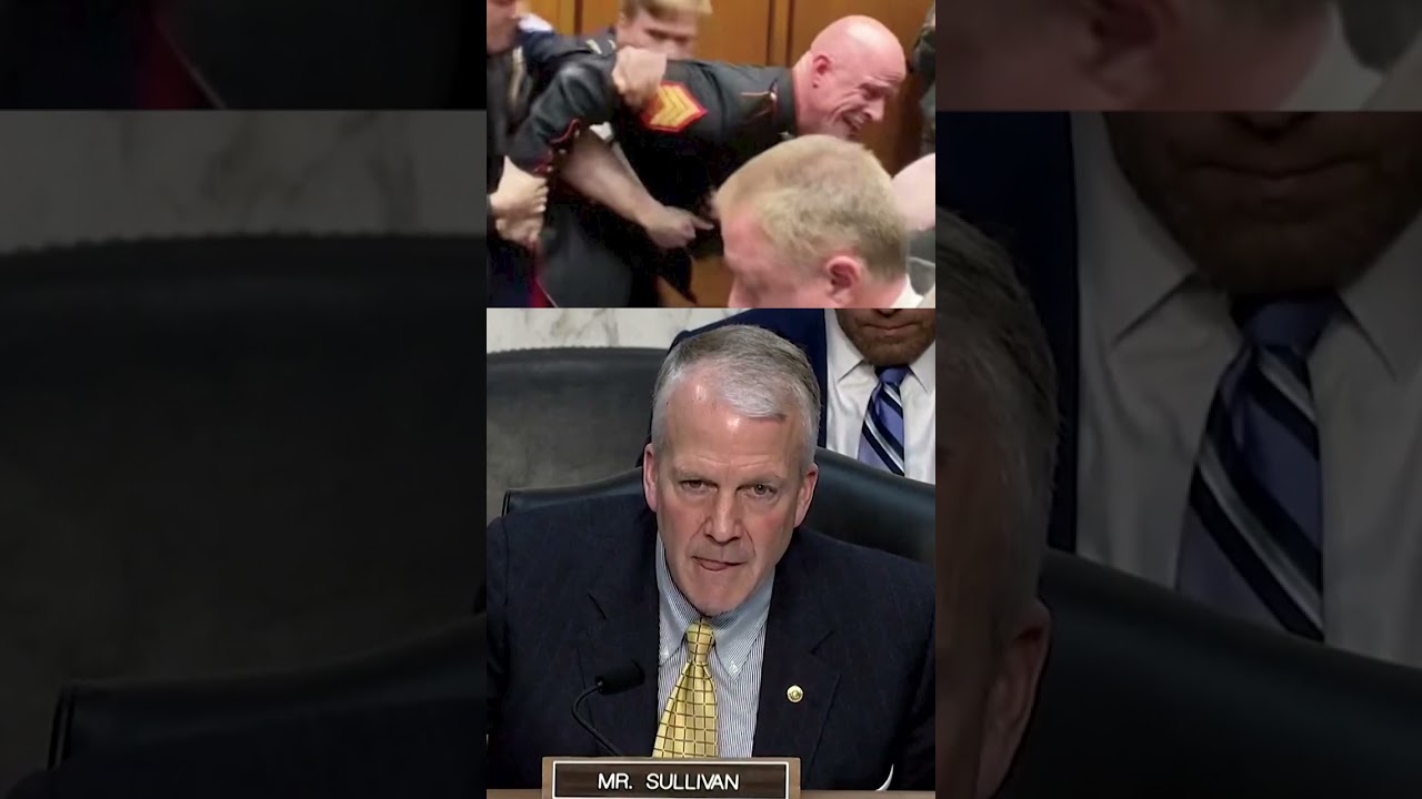 MOMENT: Senate Hearing Paralyzed as Anti-War Protests Rock the U.S. Capitol | DRM News | AH1C