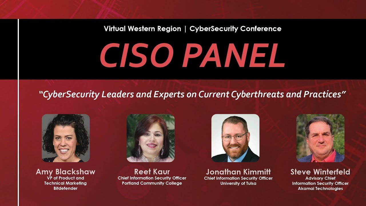 CISO Panel - Western Region CyberSecurity Conference