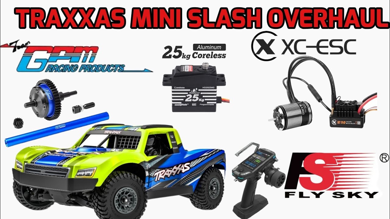 Traxxas mini slash 4x4 unboxing and overhaul @pnwRCMADNESS @XC-ESC #pnwRCMADNESS #xcesc