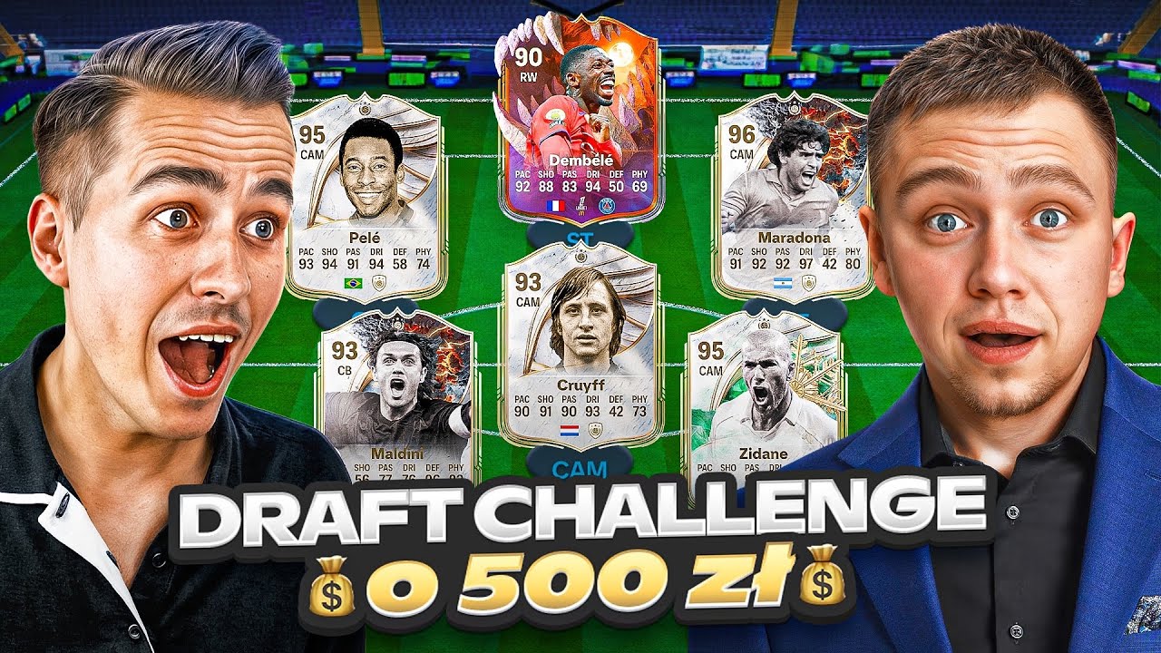 THE MOST EXPENSIVE DRAFT CHALLENGE for PLN 500 vs FLASH | EA FC 26