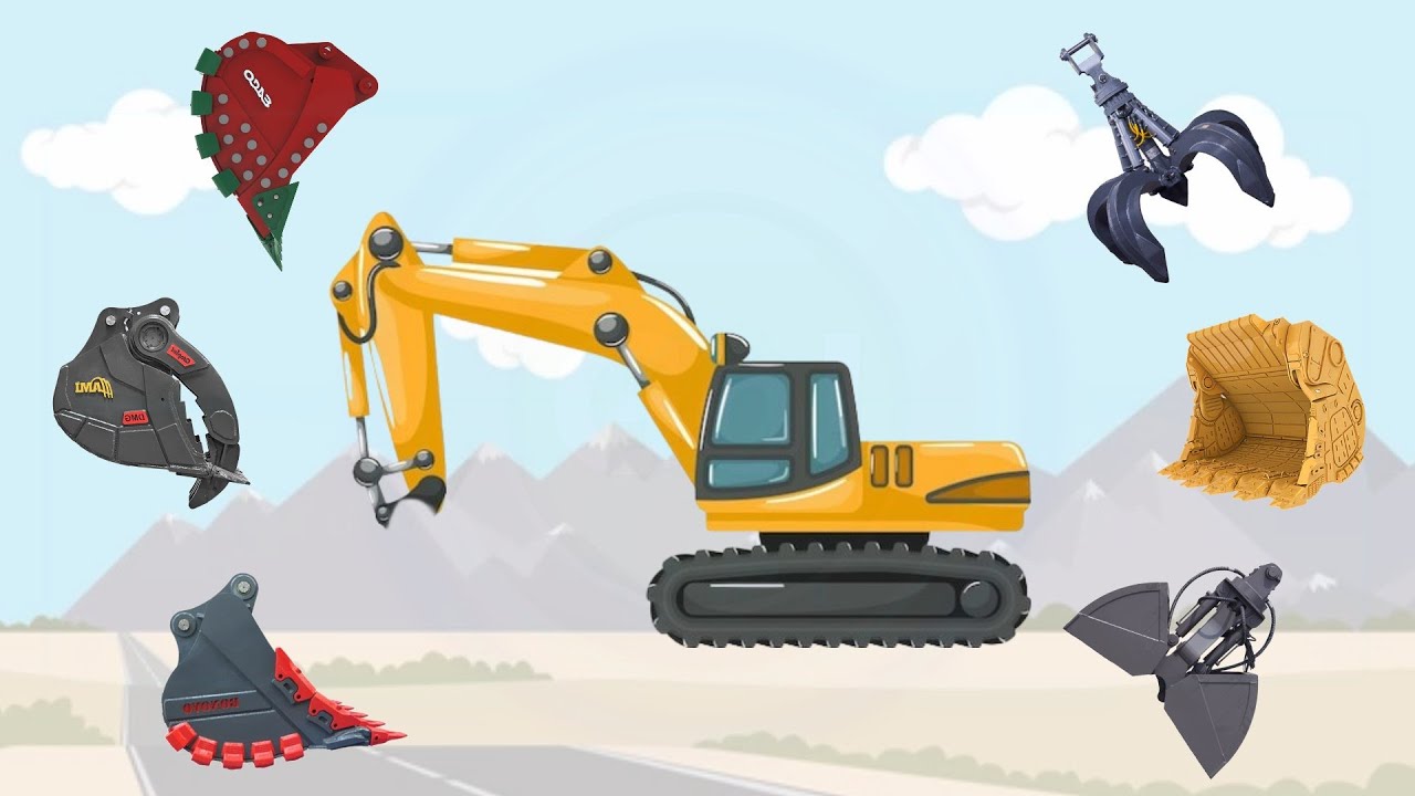 Macam macam bucket excavator:rock bucket hydraulic grab crawler bucket clamshell orange peel grapple