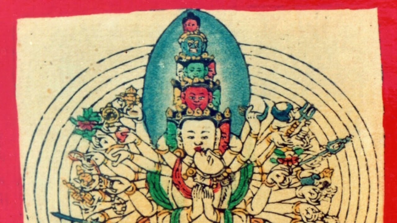 Avalokiteshvara with 11 Faces: Revealed Treasure Tradition