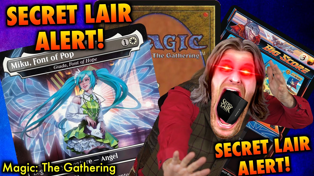 New Secret Lair Alert! Is it Worth It To Buy Magic The Gathering's New Superdrop? Feat Hatsune Miku!