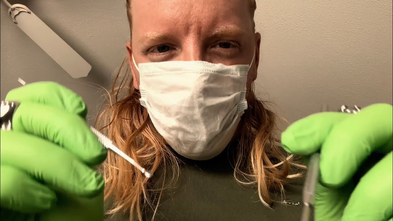 ASMR | Five Role Plays In Nineteen Minutes (Dentist, Lice Check, Ear Exam, Tattoo, Dermatologist)