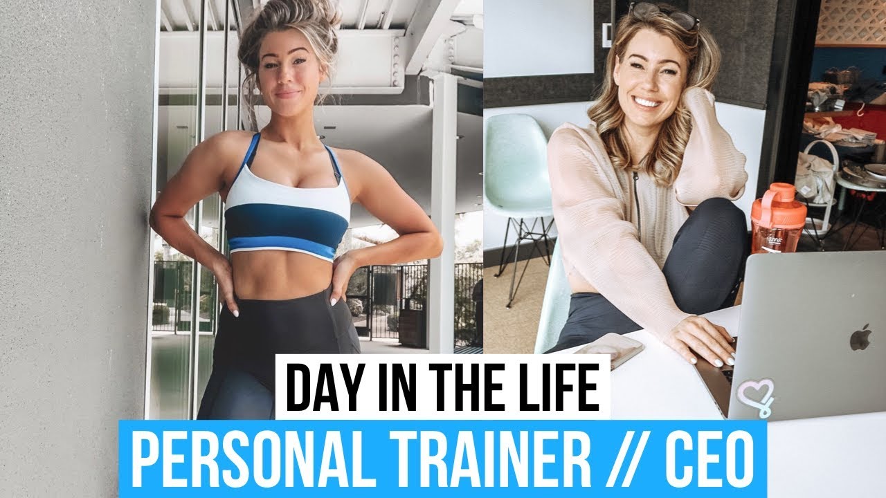 DAY IN THE LIFE // CEO // PERSONAL TRAINER 💙  Anna Victoria
