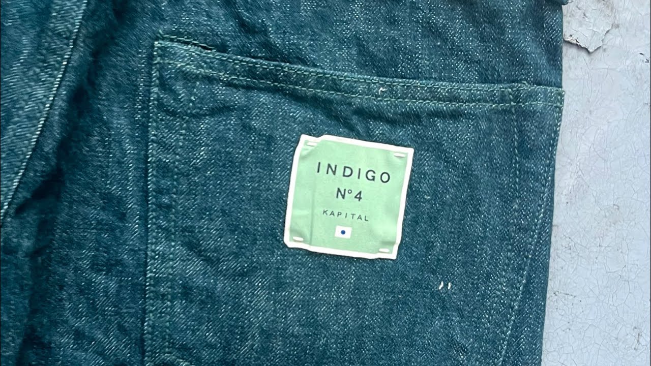 Kapital Indigo no.4 Plant Dyed Denim 3 Month Update