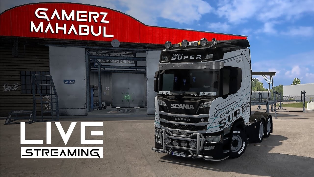 🔴 LIVE v 1.58 - Euro Truck Simulator 2  #eurotrucksimulator2 #est2