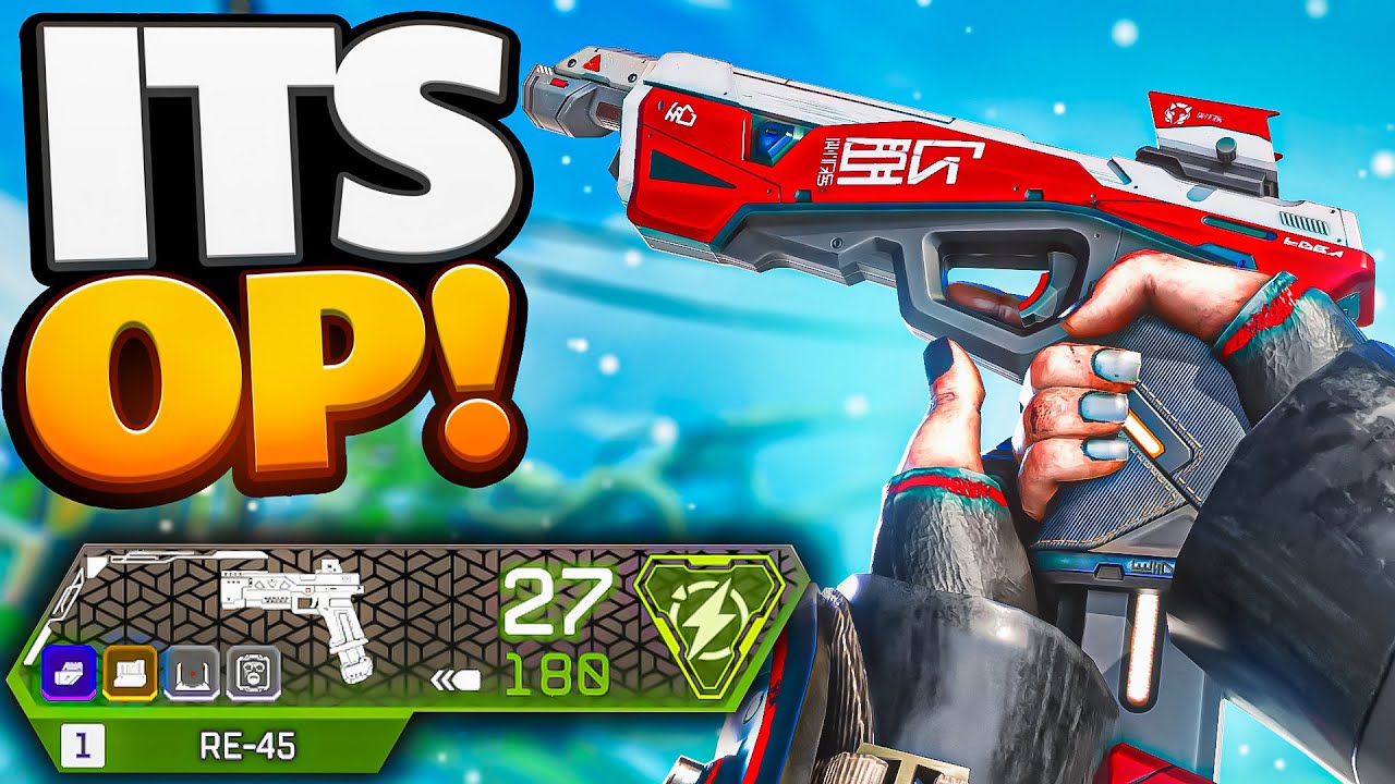 The New RE-45 is Completely BUSTED... and I love it (Apex Legends)