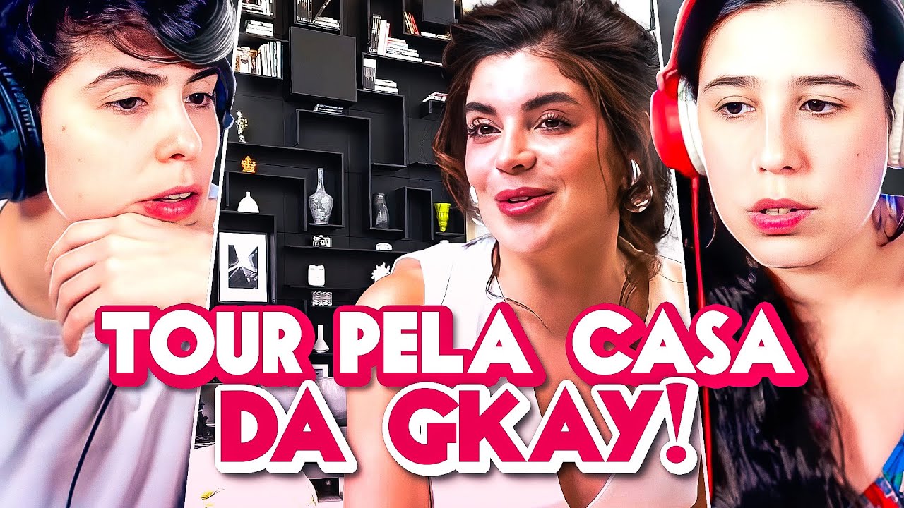 TOUR PELA CASA DA GKAY! | ThazzB Hour