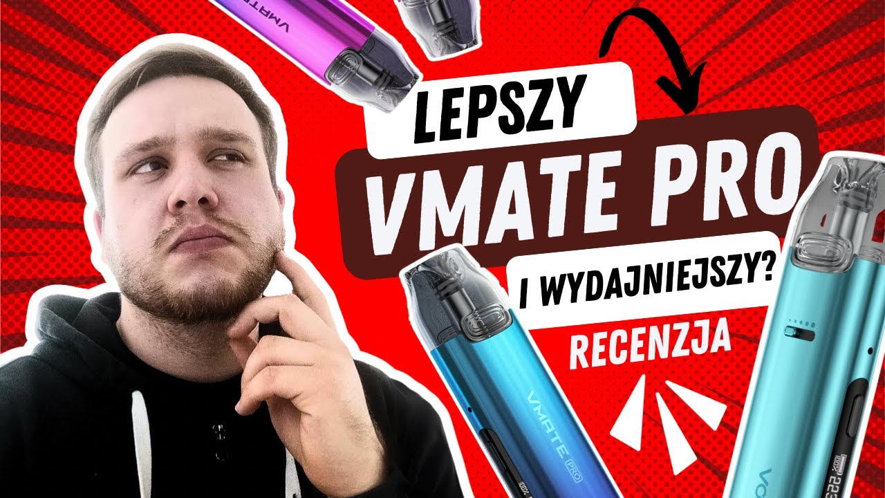 Lepszy i wydajniejszy? - Recenzja Voopoo VMATE Pro