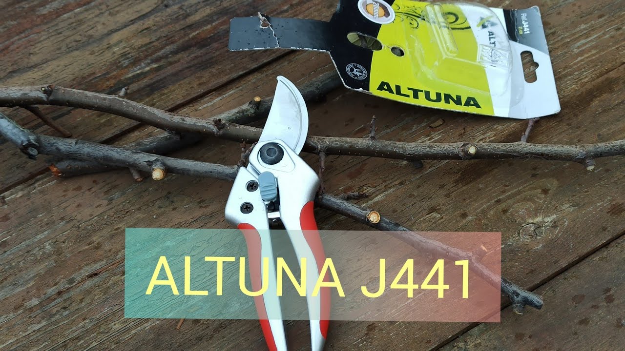 Секатор ALTUNA J 441.Обзор , тест. Сделано в Испании, и как это работает в России.