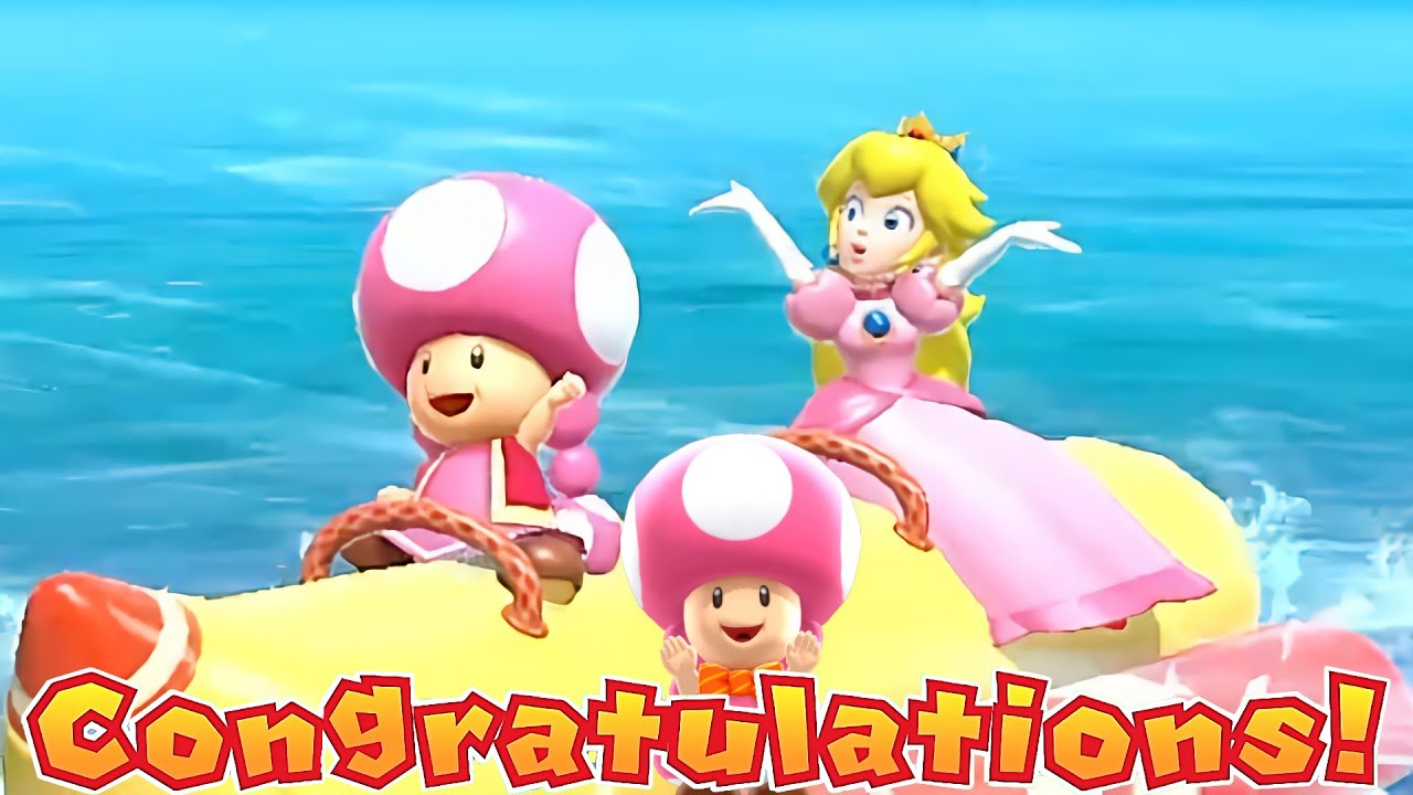 Super Mario Party Jamboree Tag Match Toadette and Peach vs Bowser and Bowser Jr CPU Master
