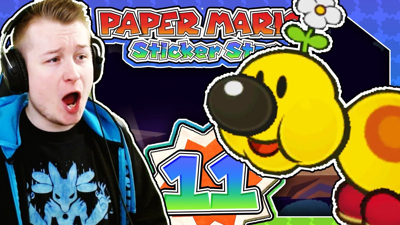 STREUNER WIGGLER wird entführt!🌟PAPER MARIO: STICKER STAR🌟#11 [Deutsch/Blind]
