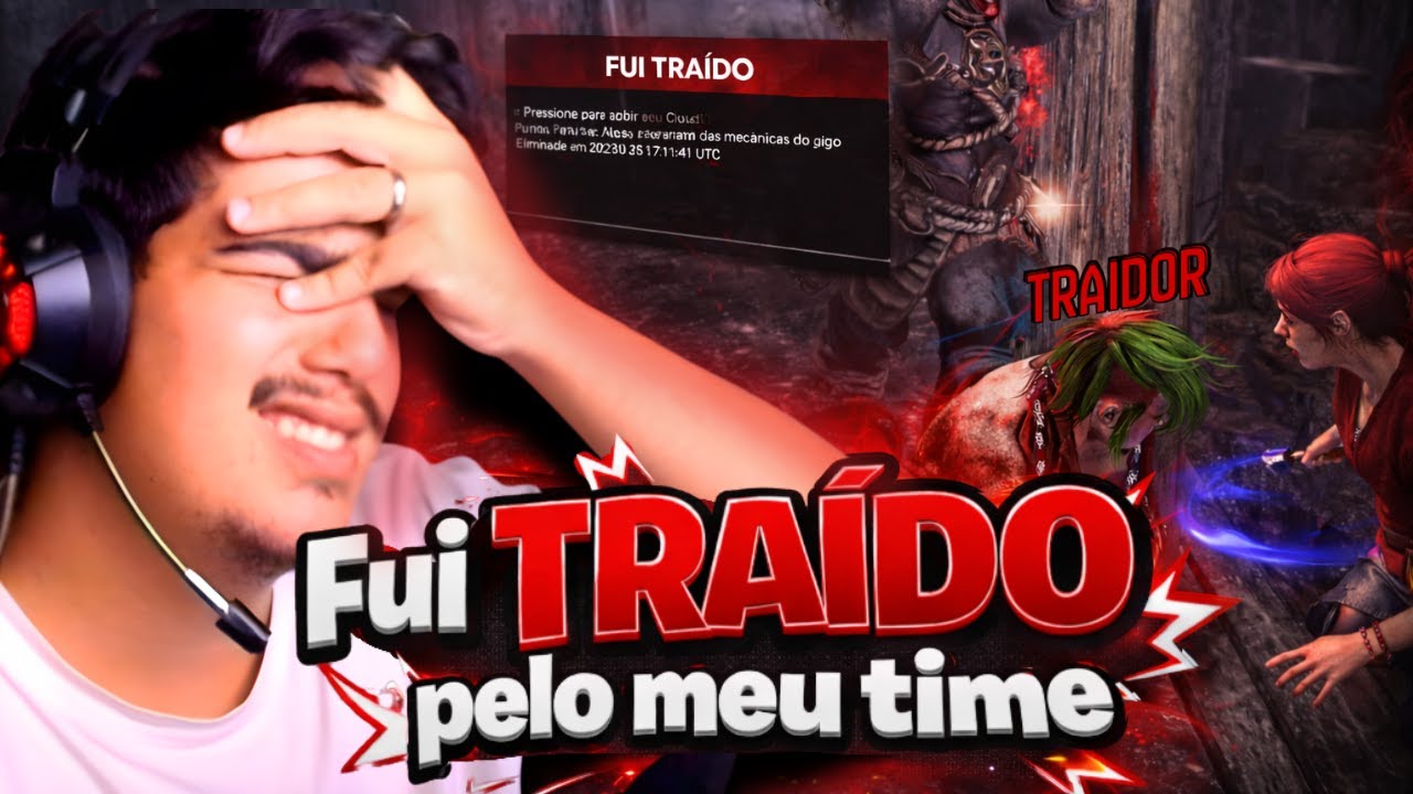 FUI TRAÍDO NO DBD E TIVE QUE ME VINGAR...