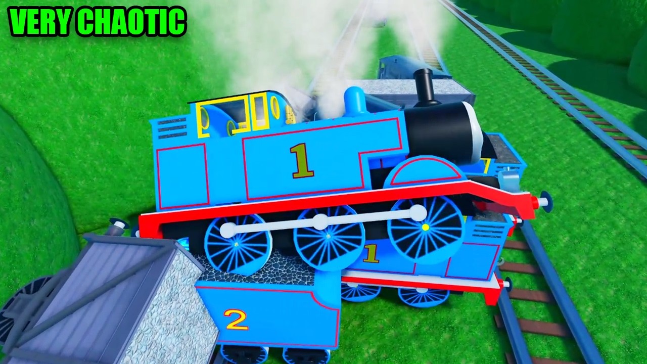 Thomas And Friends Go Down The Hill Or Something Crashes... Accidents Will Happen