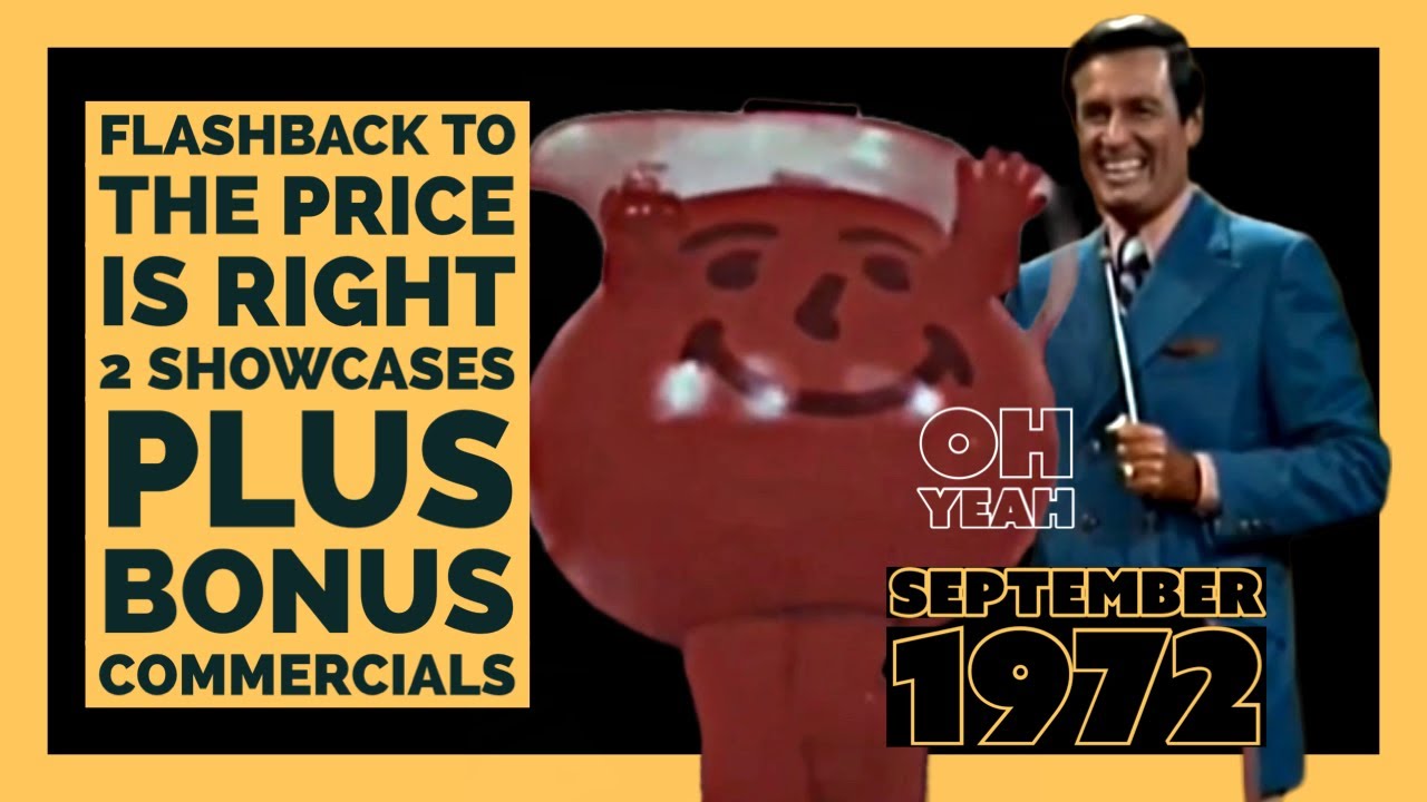 Price Is Right Showcases with Commercials 1972