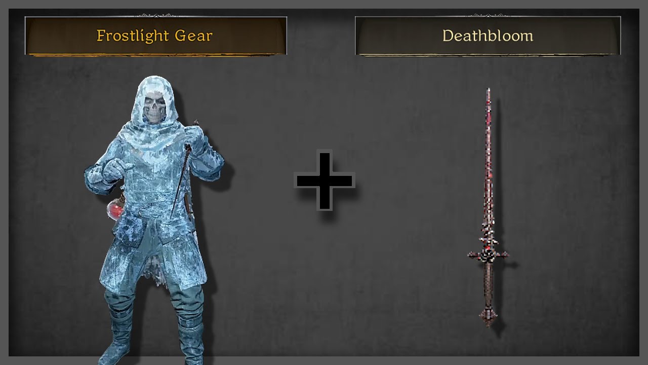 I ran FULL frostlight with DEATHBLOOM