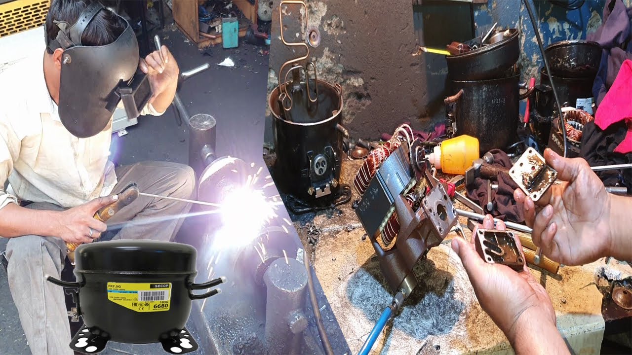 Fridge Compressor | How Engineer Intelligently Repair Refrigerator Compressor