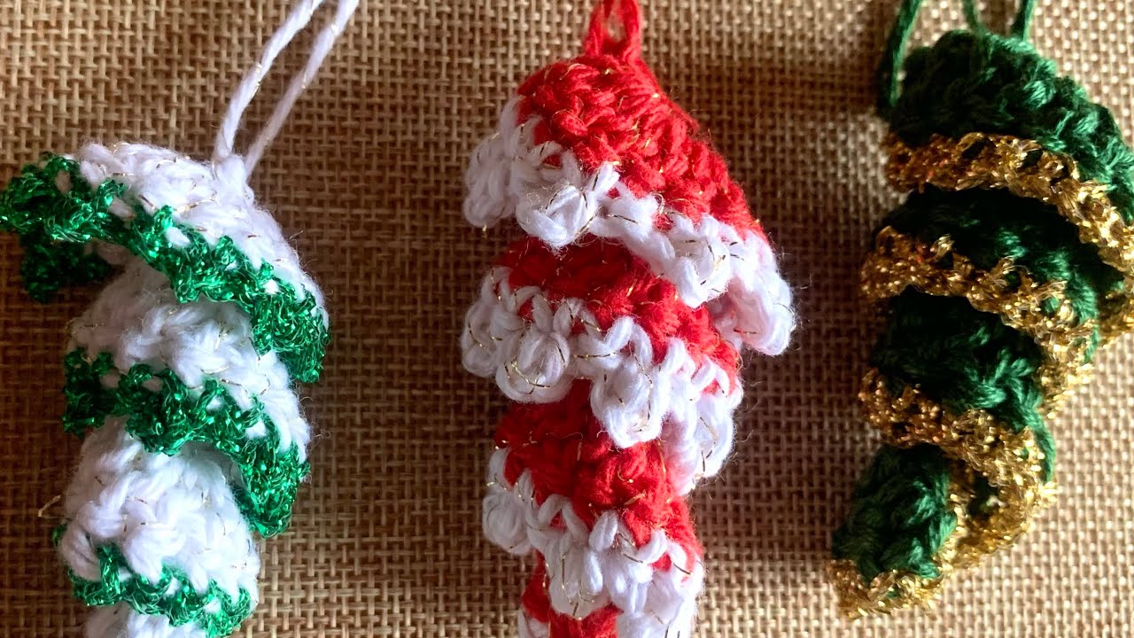 Conuri croșetate , ornamente de Crăciun #lucrariCrăciunărești