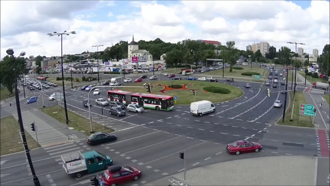 Lublin - Aleje Tysiąclecia i Unii Lubelskiej - timelapse vol 1