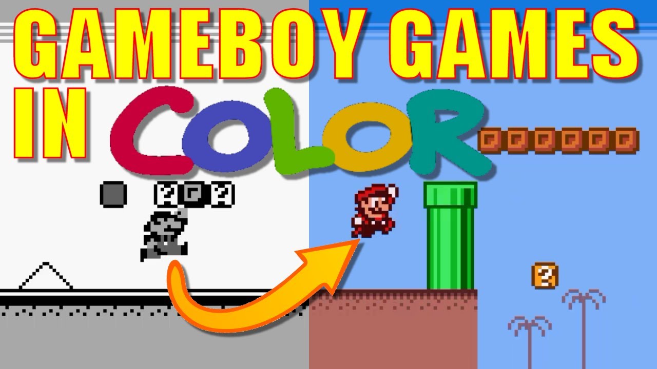COLOR for old Gameboy Games!