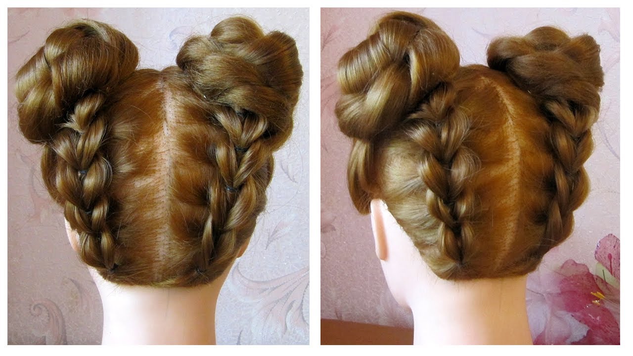 Tuto coiffure simple ☆ Space Buns/Double Bun ☆ Coiffure facile à faire soi même