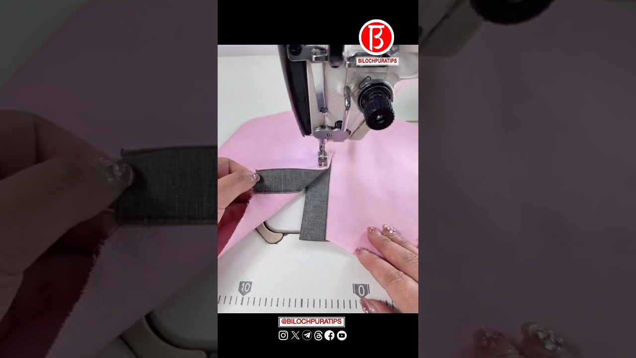 How to make a hidden placket