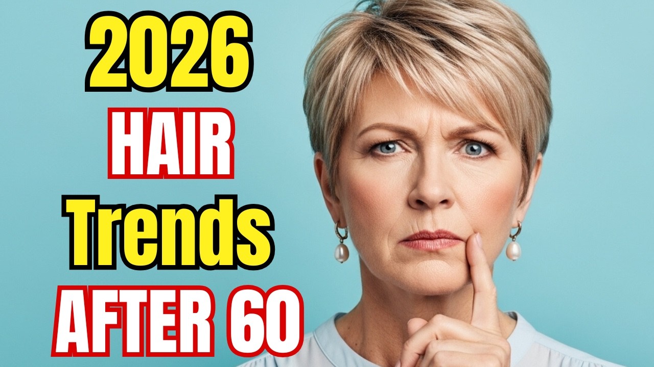 SPRING 2026 Hairstyles for LADIES Over 60+