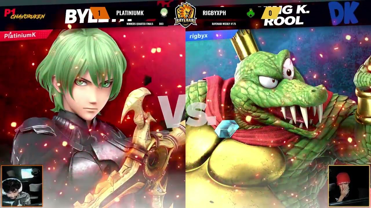 Rayenari Weekly 175 - Winners QF - PlatiniumK Vs. Rigbyxph - SSBU