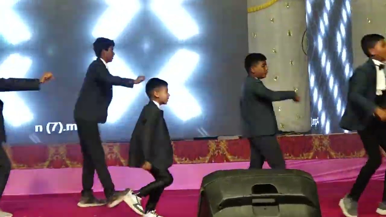 BPS Annual function wonderful performance by Symond and 8th class boys