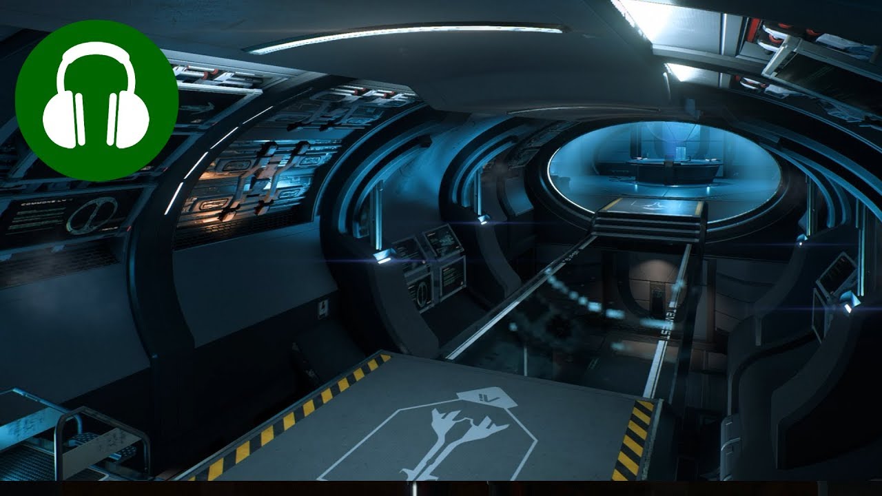 SPACESHIP SOUNDS 🎧 For Studying | Relaxing | Sleeping | Meditation (MASS EFFECT: ANDROMEDA Ambience)