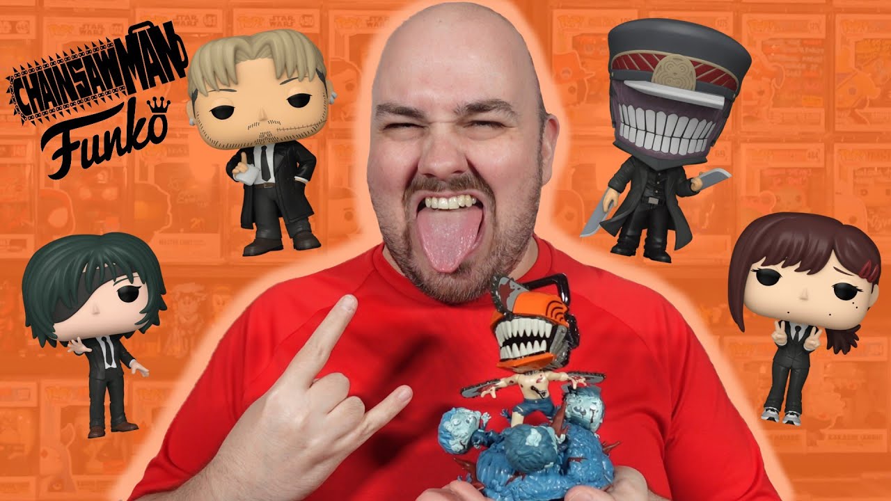 **НОВИНКА** Распаковка Wave 2 ЧЕЛОВЕК-БЕНЗОПИЛА Funko Pops!!