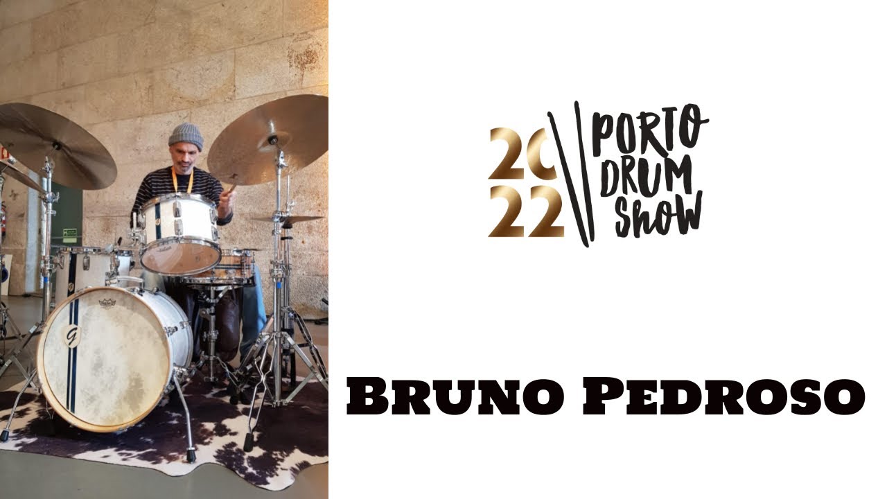 Bruno Pedroso at the Porto Drum Show 2022 - Education Zone