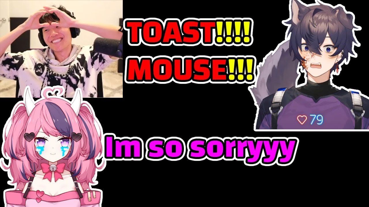 Shoto got Ditched by Ironmouse and Toast