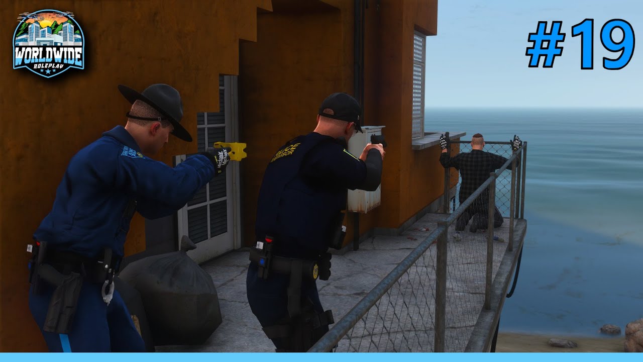 Officer in Distress in GTA RP - Worldwide RP EP. 19 (Law Enforcement)