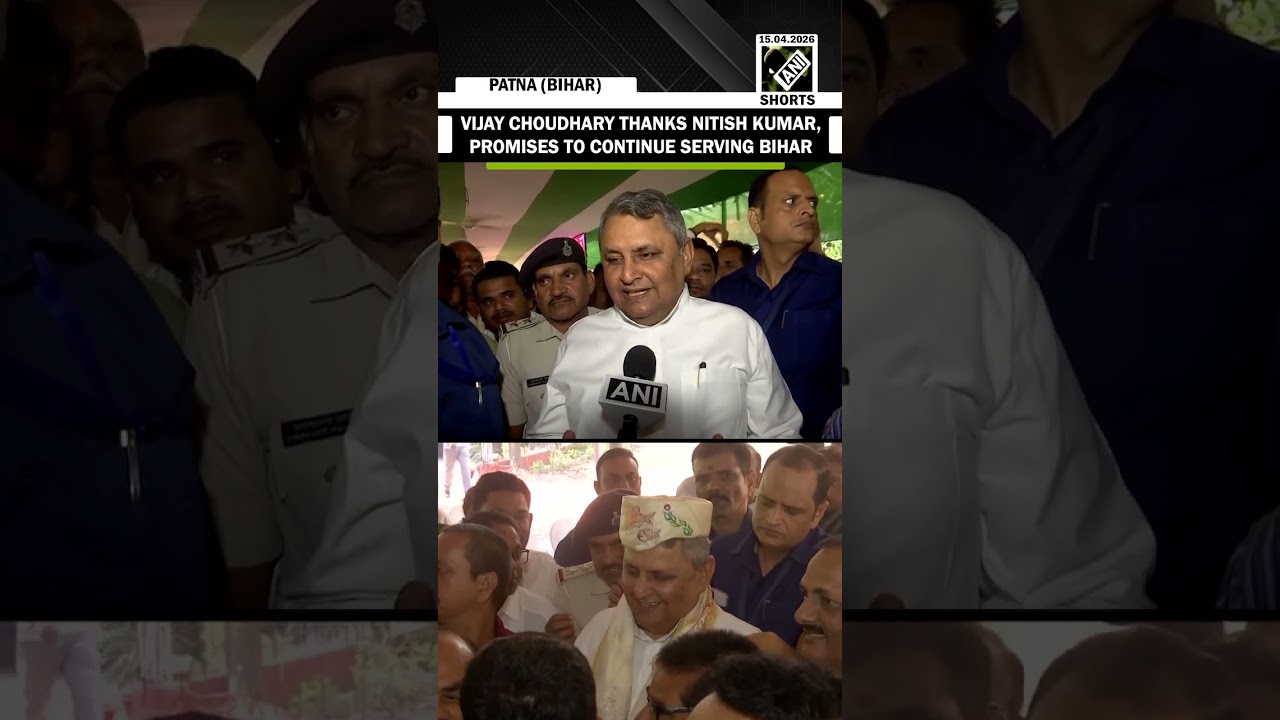 &ldquo;Trust of Nitish Kumar&hellip;.&rdquo; Vijay Choudhary thanks Nitish Kumar for proposing his name as Bihar Dy CM