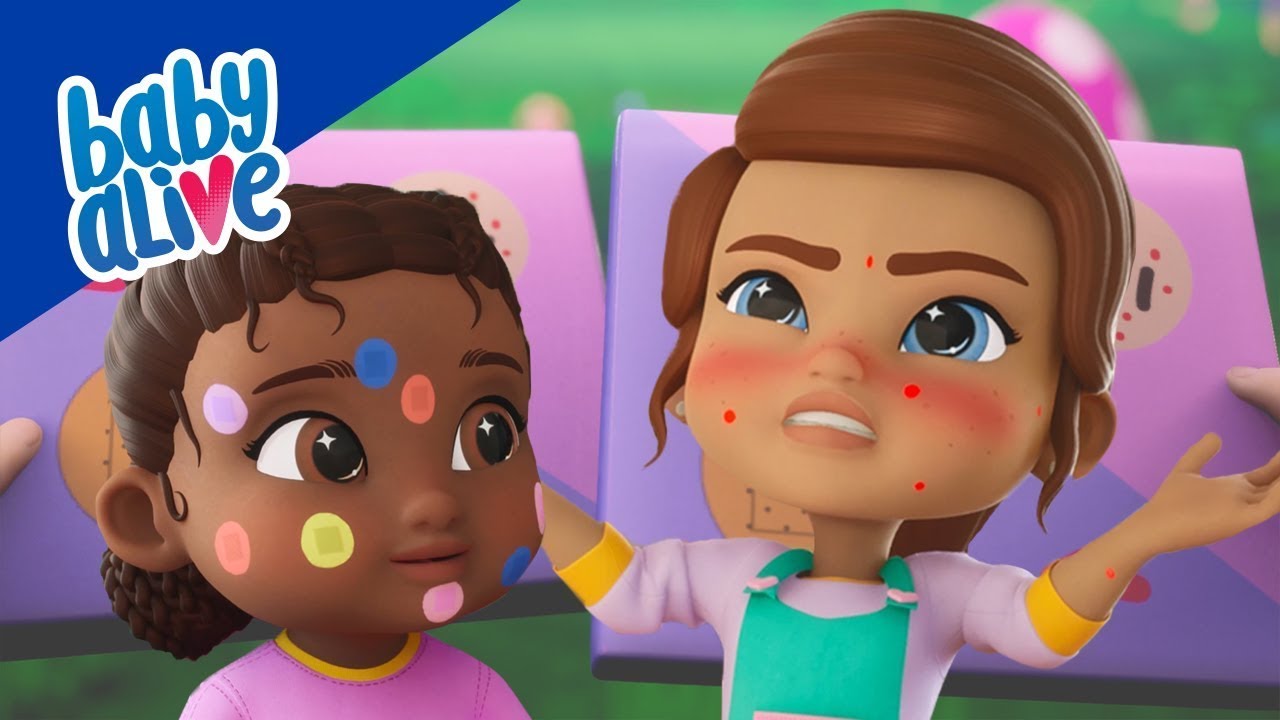 Baby Alive em Português Brasil ⭐️ Bebês Cuidando Dos Charlie 💦 Desenhos Animados Infantil 💕