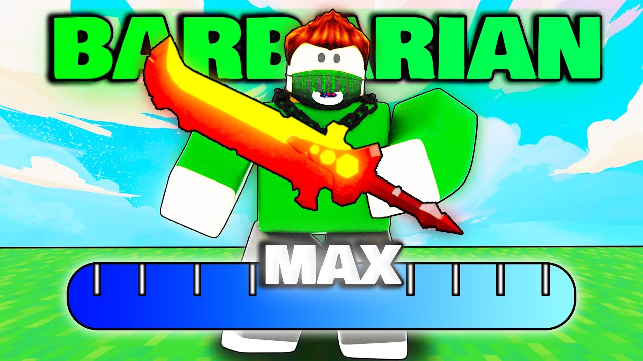 I Finally MASTERED the BARBARIAN Kit in Roblox Bedwars
